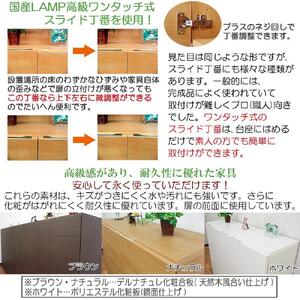 【ホワイト】高級素材仕様 シューズボックス 幅120 ロータイプ