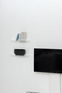 アクリリック ウォールシェルフ W38深型2個組