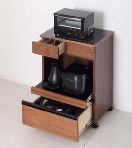 コンパクトレンジワゴン ブラウン