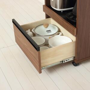 コンパクトレンジワゴン ブラウン