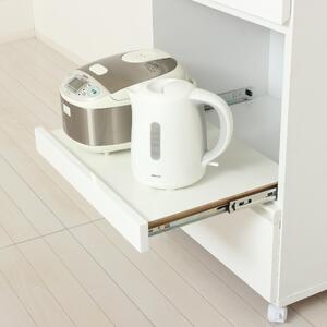 コンパクトレンジワゴン ホワイト