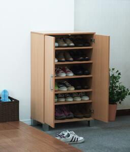 ツードアシューズボックス ナチュラル W60