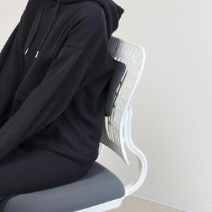 コンフィ オフィスチェア グレーホワイト