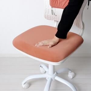 コンフィ オフィスチェア オレンジホワイト