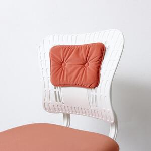 コンフィ オフィスチェア オレンジホワイト