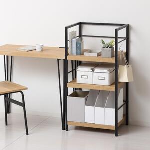 アート3段ラック モダンナチュラル