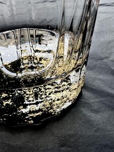 ウィスキーグラス 古代塗り金箔漆黒 【NF20】