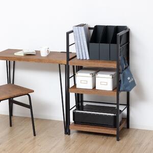 アート3段ラック ヴィンテージブラウン