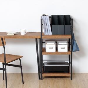 アート3段ラック ヴィンテージブラウン