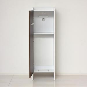 クリーナーグッズ収納 ブラウン