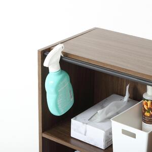 パイプハンガー付 カラーボックス