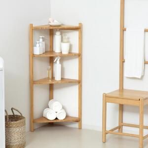 Bambooコーナーラック4段