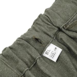 【カラー：グリーン サイズ：L】フランネル 無地 メンズパジャマ