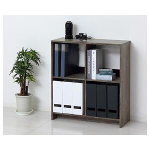 4マス オープンラック 約幅69×奥行26.5×高さ75.5cm AKU1044908