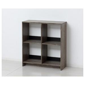 4マス オープンラック 約幅69×奥行26.5×高さ75.5cm AKU1044908