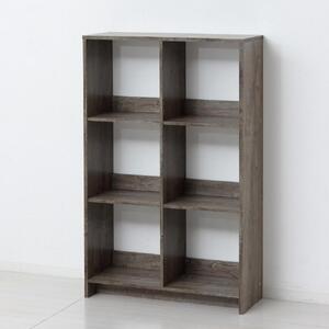 6マス オープンラック 約W69×D26.5×H109.5cm AKU1044909