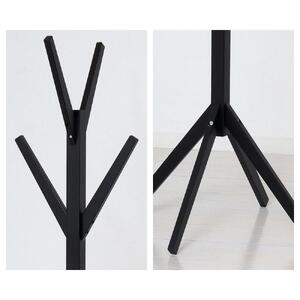 Bamboo ポールハンガー ブラック 約幅38.5×奥行37.5×高さ168cm AKU104476402