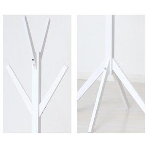 Bamboo ポールハンガー ホワイト 約幅38.5×奥行37.5×高さ168cm AKU104476403