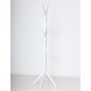 Bamboo ポールハンガー ホワイト 約幅38.5×奥行37.5×高さ168cm AKU104476403