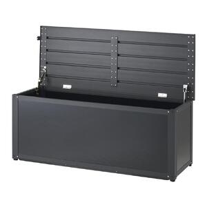 98911900 アルミ収納ベンチ 120 約幅120cm×奥行46cm×高さ48.5cm