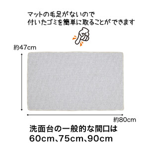 PallyPally 洗面台マット IV