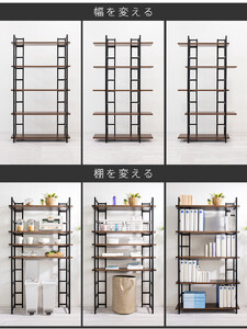 オープンラック 幅90cm 5段 スチールラック AVD1056085