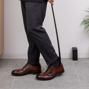 Bamboo スタンド付 靴べら ブラック AKU104505402