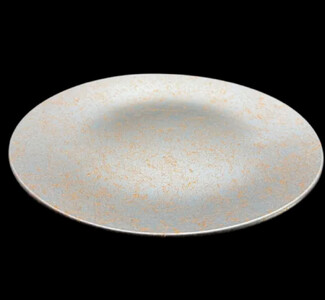 フラットプレート(D) 乱糸(マット仕上げ)シルバー［NF111］