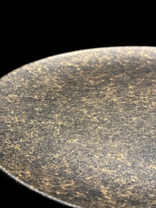 フラットプレート(D) 乱糸(マット仕上げ)漆黒［NF110］