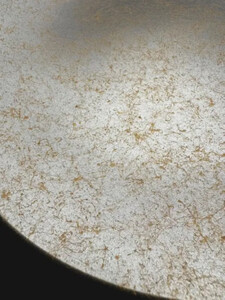 フラットプレート(D) 乱糸(マット仕上げ)純白［NF108］