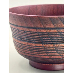 線面汁椀 朱［NF93］