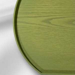 半月トレイ 若草色［NF74］