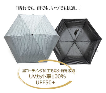 ［ふるさと納税］anon 麻の葉 晴雨兼用傘 曙塗り 黒コーティング加工 紀州漆器アンブレラ 日傘 UVカット率100％ UPF50+ 折りたたみ傘 男女兼用デザイン ギフト箱入り