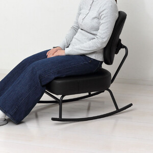 セポラロッキングチェア スタンダード ブラック