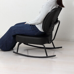 セポラロッキングチェア スタンダード ブラック