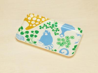 SRカスタートレー 21.5cm どうぶつ 2枚組　タツクラフト