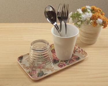 SRカスタートレー 21.5cm ヴィクトリアン オールド ローズ 2枚組　タツクラフト