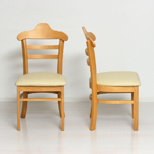 ハング ダイニングチェア2脚組 ナチュラル