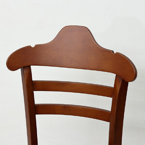 ハング ダイニングチェア2脚組 ブラウン