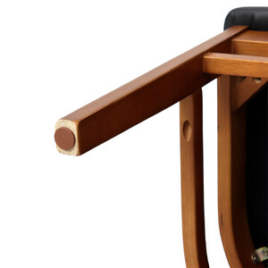 ハング ダイニングチェア2脚組 ブラウン