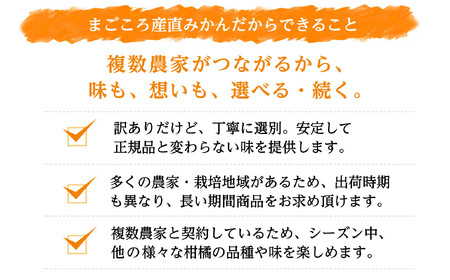 蔵出しみかん 7.5kg 混合サイズ 訳あり 1月～3月発送 和歌山県産 農園直送 まごころ産直みかん ［北海道・沖縄県・一部離島 配送不可］ ミカン 蜜柑 Mikan 温州みかん 温州ミカン わけあり 訳アリ ちょっと訳あり くらだし 下津の蔵出しみかん
