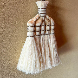 国産サイザル箒 長柄5玉 室内用