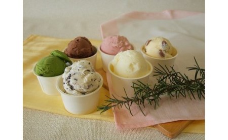 放牧育ちの牛たちの生乳をふんだんに使用した牧場手作りアイスクリーム16個セット