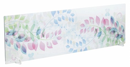 キッチン水はねガードアクリルボード　ファンタジア90cm