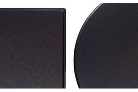 10.0丸盆、16.0長手盆　2枚セット　　　　　　溜　貝張やまと梅