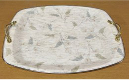 滑り止めトレー  かゆ・（金取手付）尺2