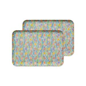 タツクラフト 友禅和紙トレー M 33cm 2枚セット 梅桜 桜流れ 【Tk313】 10,080円