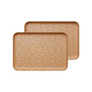 タツクラフト 友禅和紙トレー M 33cm 2枚セット 麻の葉 【Tk307】 10,500円