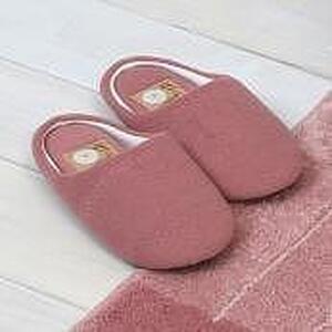 幅広ロング トイレ4点セット ピンク 【シャンフル】