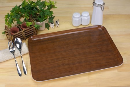 【オーク 2枚組】タツクラフト ST ランチョントレー Ｌ 39cm ウッド 